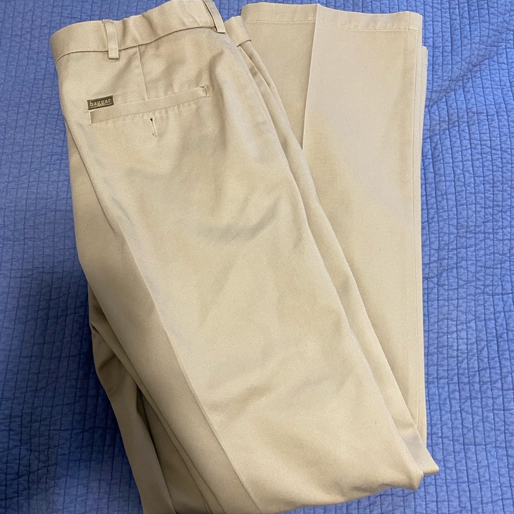 Mynx Gabardine tan Dress Pants